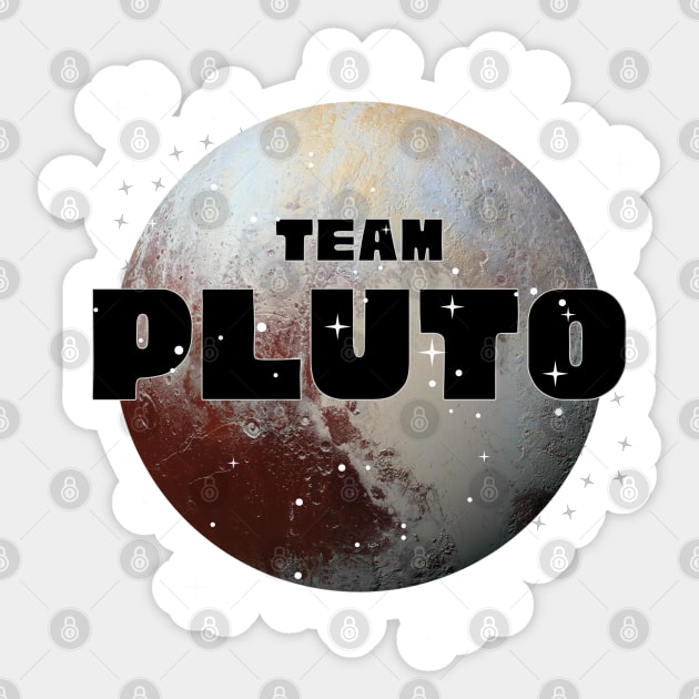 Team Pluto Sticker by WildScience